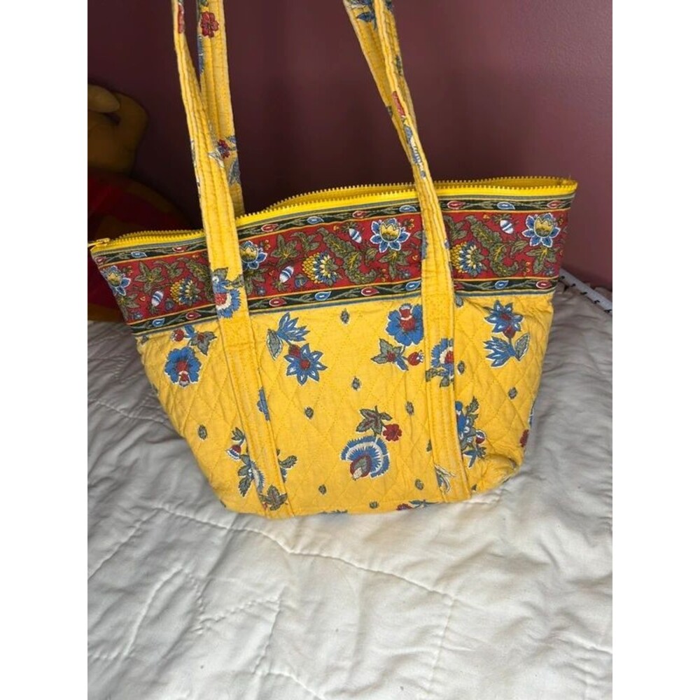 Vera Bradley French yellow tote
